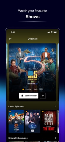Sony LIV App Store preview screenshot 2