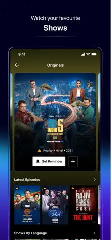 Sony LIV App Store screenshot 2