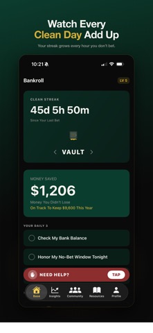 Bankroll: Quit Sports Betting screenshot