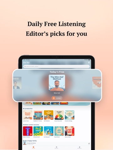 BookCast: 15-Minute Insights iPad screenshot