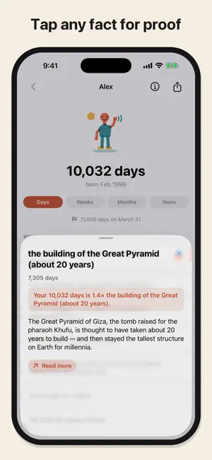 Humblebrag: Day & Step Counter screenshot 4