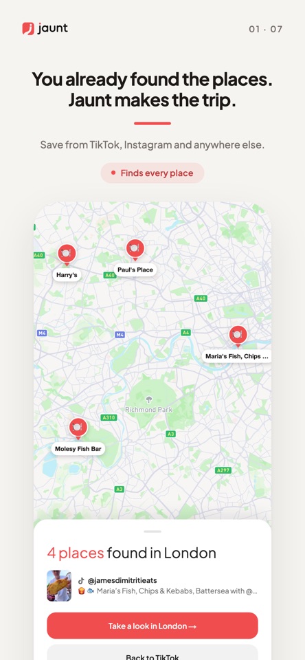 Jaunt: Travel Planner screenshot 1