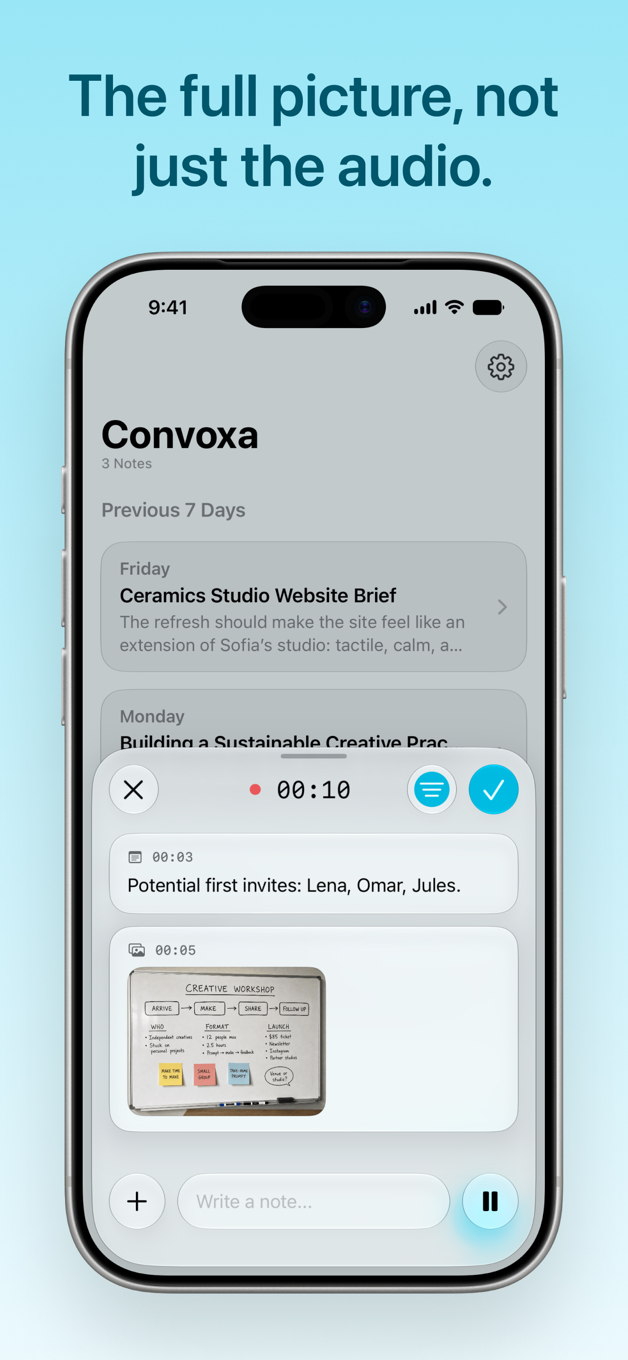 Convoxa - AI Meeting Notes screenshot 3