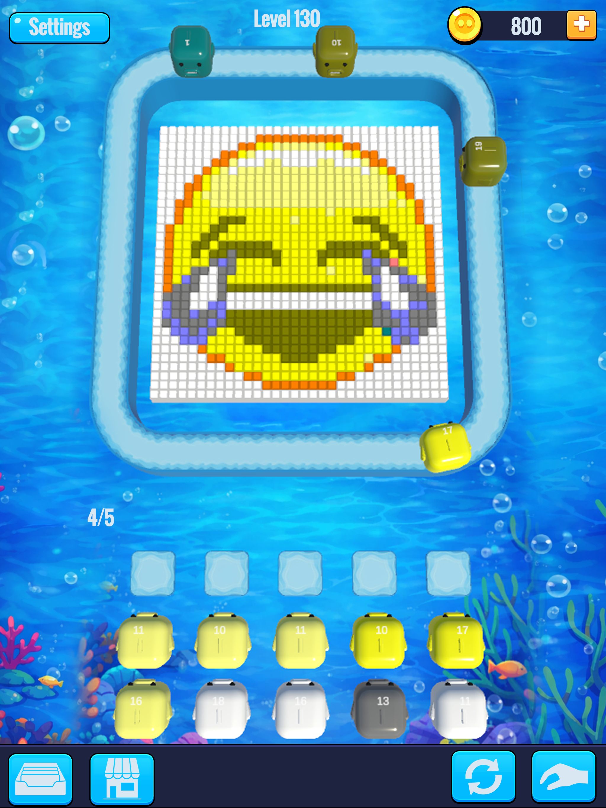 Flow Color Block: Pixel Game screenshot 10