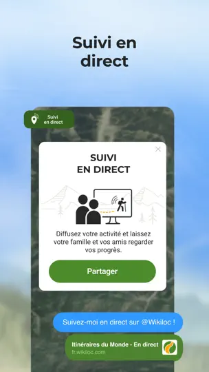 Capture d'écran de Wikiloc - Itinéraires Du Monde sur iPhone 10