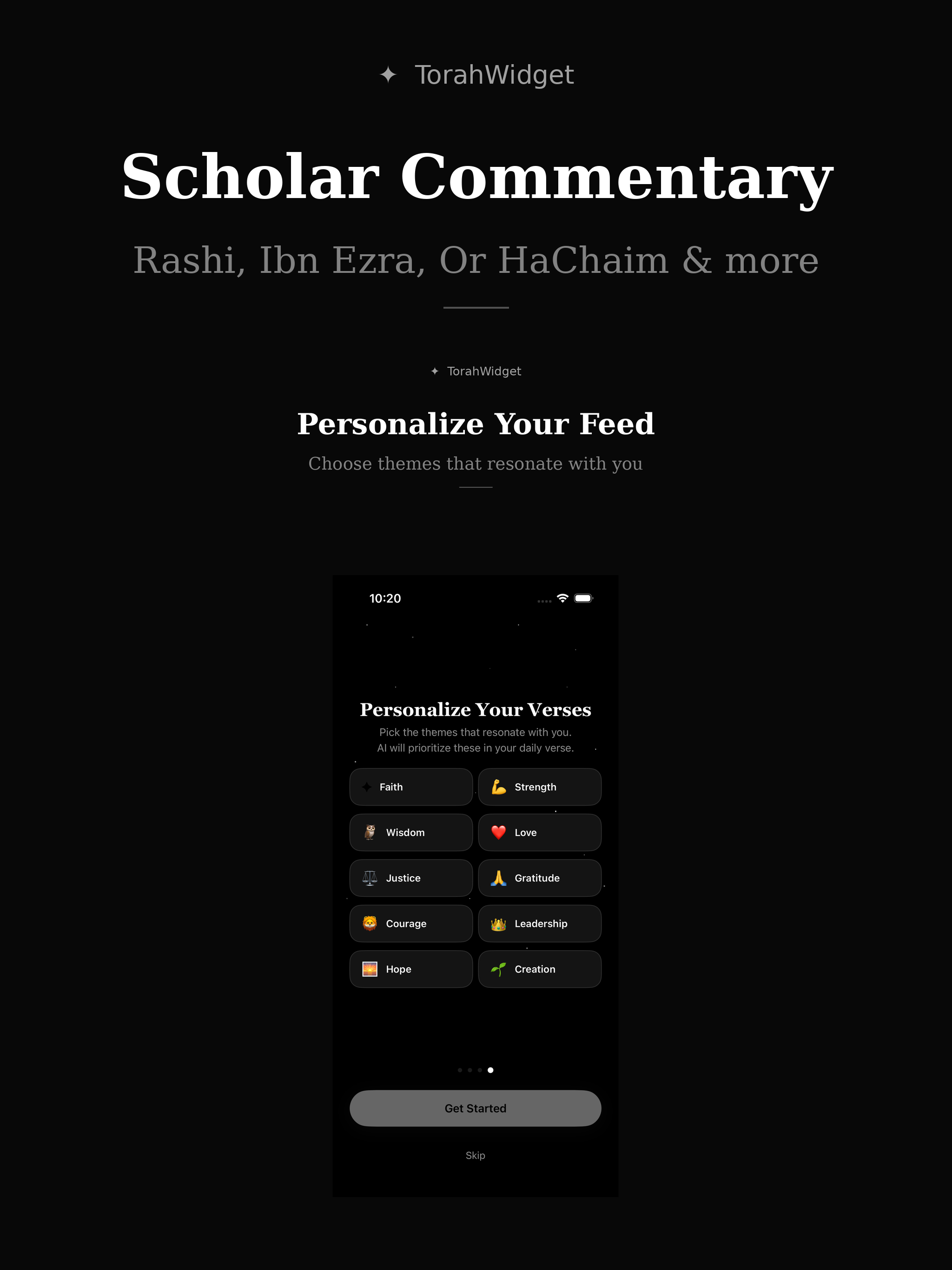 Torah Widget screenshot 12