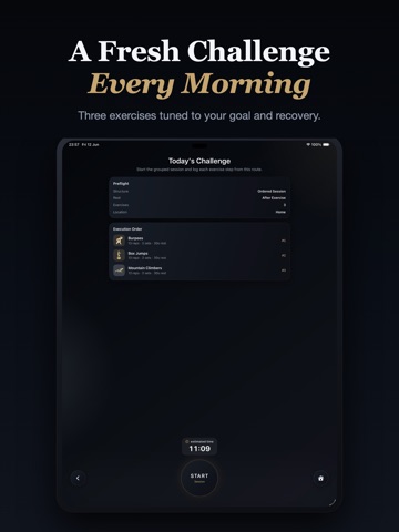 RepTally: Workout Rep Counter iPad screenshot