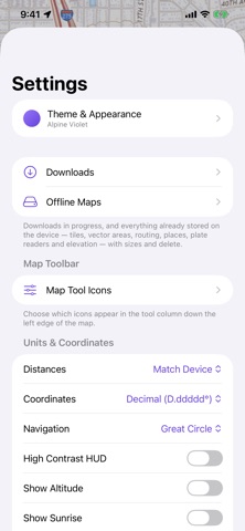 App screenshot