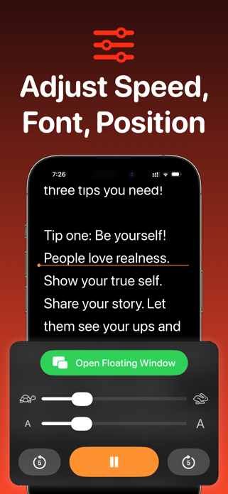 Floating Teleprompter AI Screenshot 5 of 6