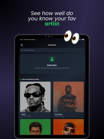 Spotiguess : Music Quiz iPad screenshot 3