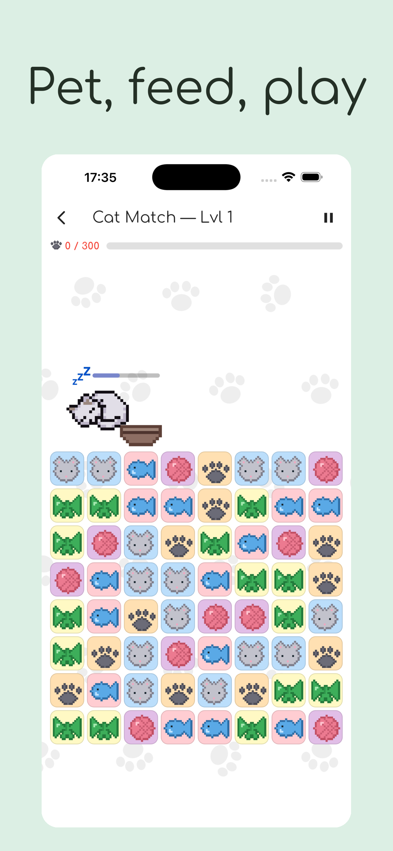 Cat Match: Don't upset the cat screenshot 3