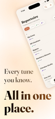 Replist - Know Your Repertoire Screenshot 2 of 3