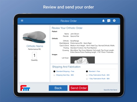 Forward Motion Medical iPad screenshot 7 - Medical app