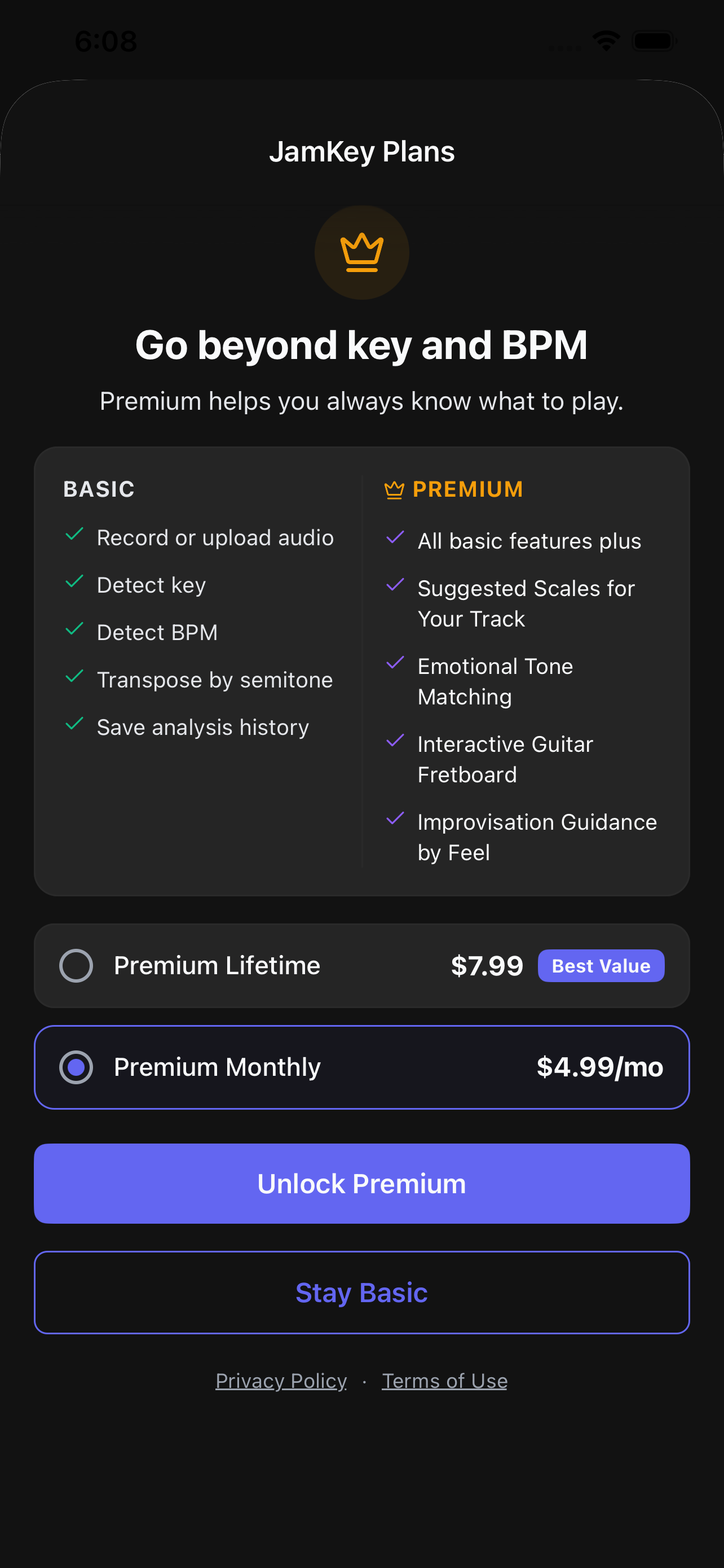 JamKey: Key & BPM Finder screenshot 3