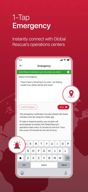 My Global Rescue screenshot 1
