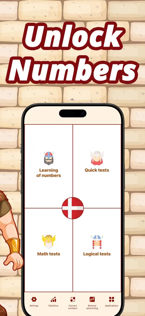 Numbers in Danish language - Education App | MWM