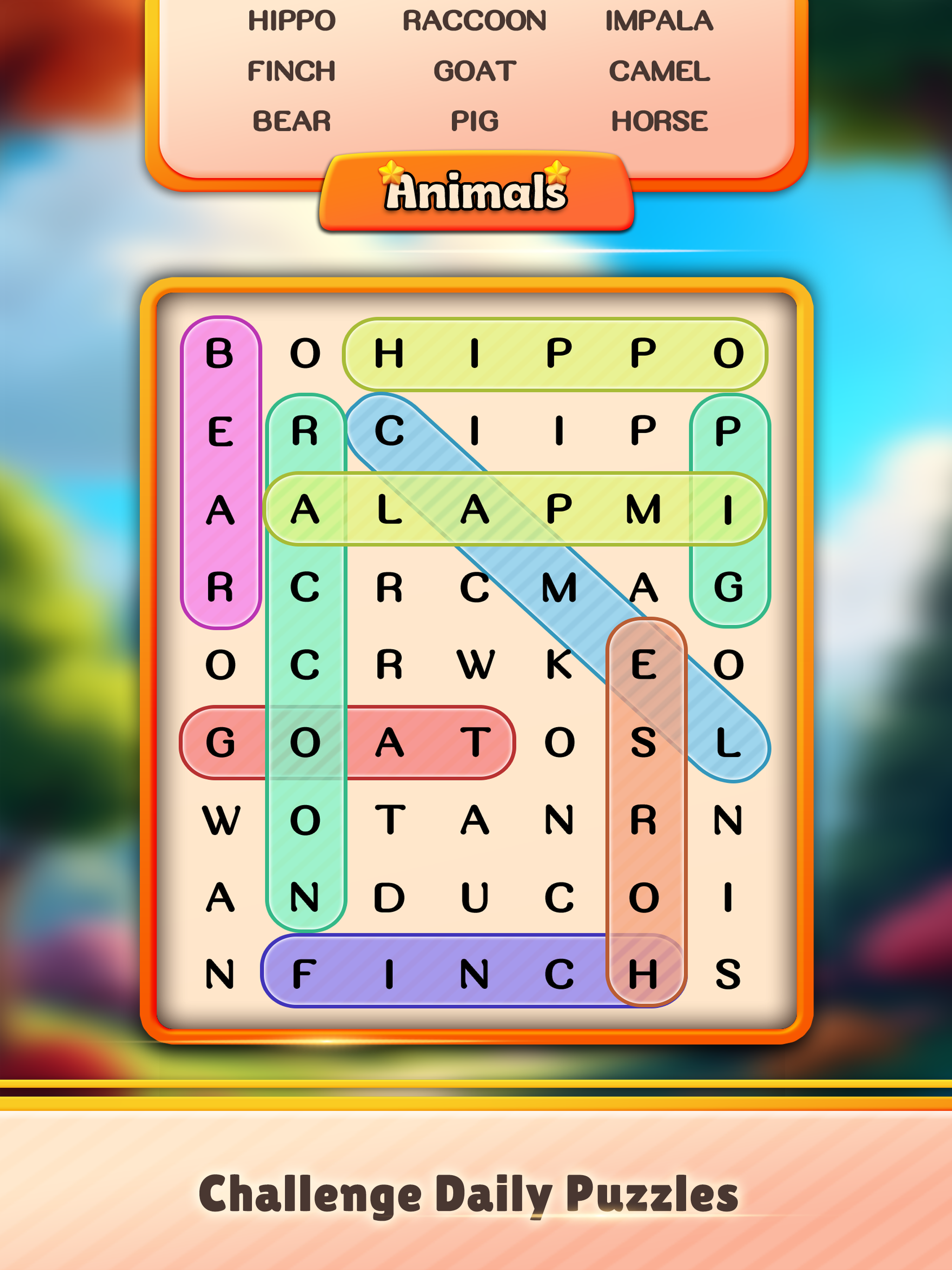 Word Searching - Puzzle