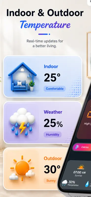 Room Temperature + Thermometer screenshot 1 of 6