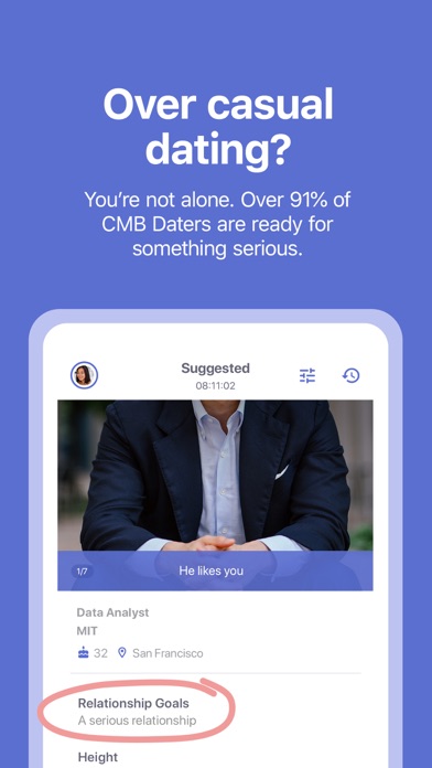 Screenshot #2 pour Coffee Meets Bagel Dating App