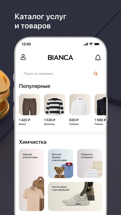Химчистка BIANCA iPhone screenshot 4 - Lifestyle app