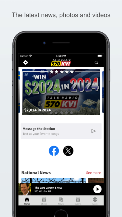 Talk Radio 570 KVI Screenshot