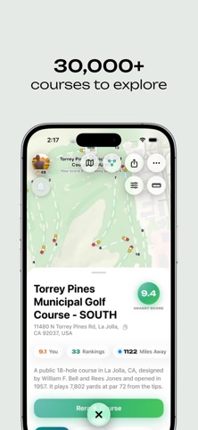 Grassy: Rank Golf Courses screenshot