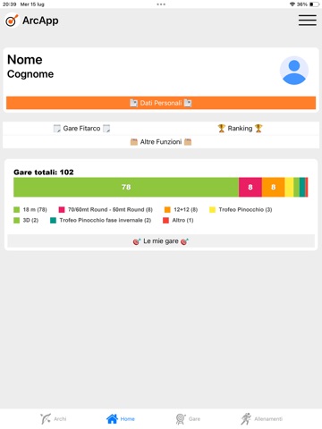 ArcApp - Tiro con l'arco iPad screenshot