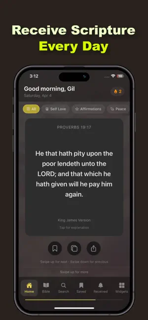 Daily Bible Verse- Lux Verbi screenshot 2