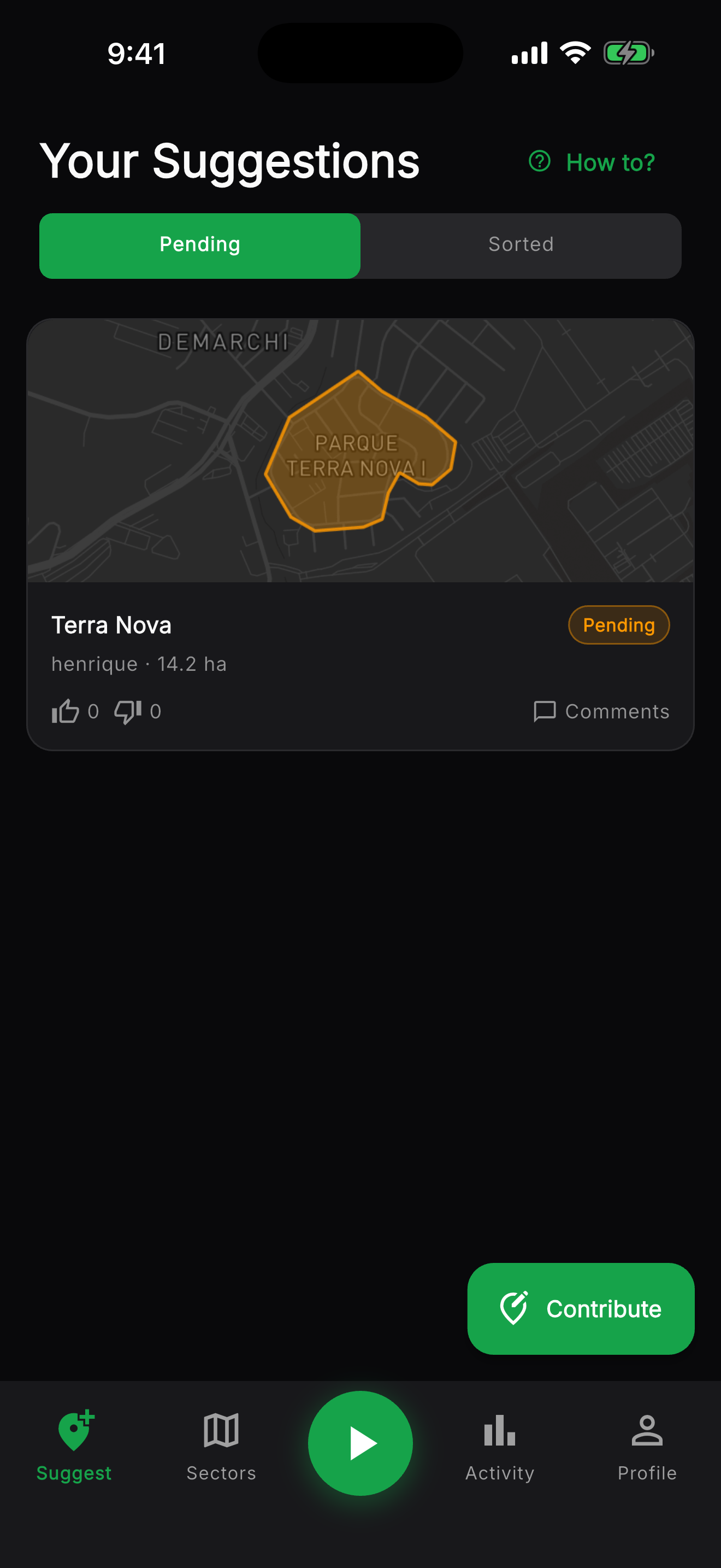 Sector App screenshot 4