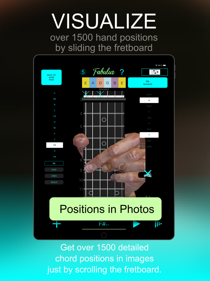 #3. Guitar Chord Finder : FABULUS (iOS) Által: Fabrice Mac