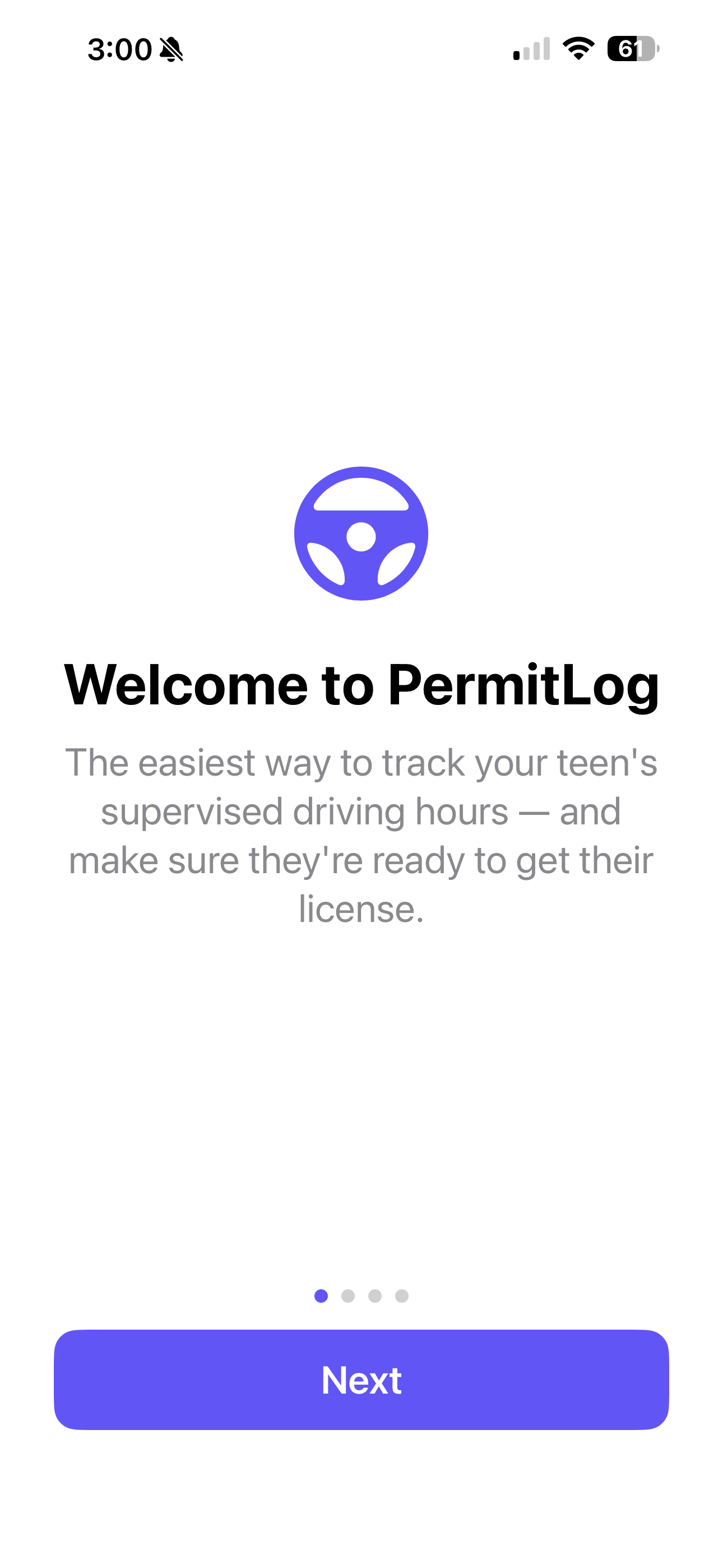 PermitLog - Driving Hours
