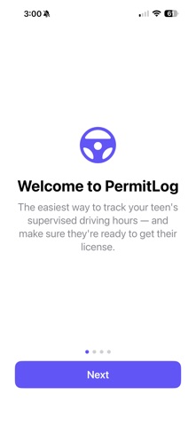 PermitLog - Driving Hours screenshot