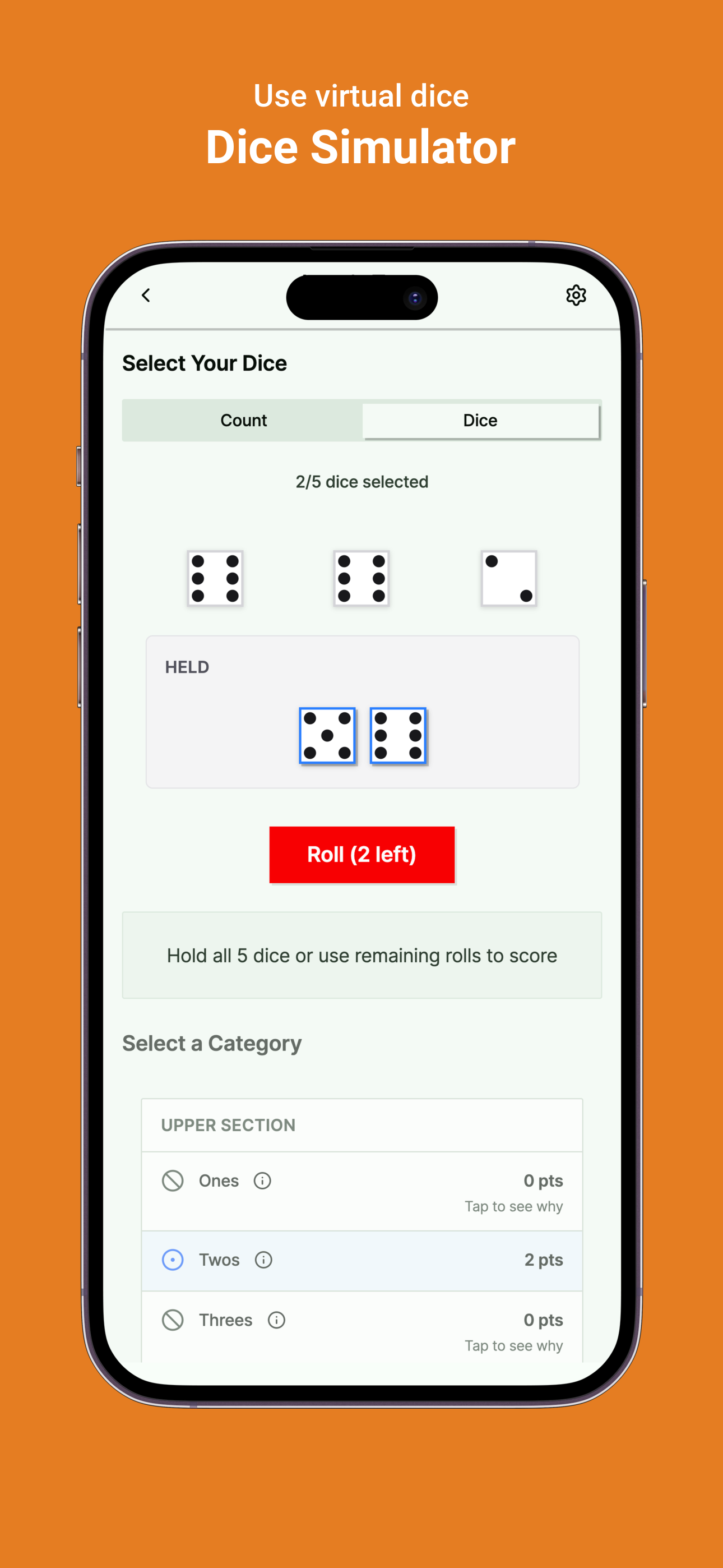 Pokeresque Dice screenshot 3