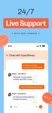 Xpat: Send Money USA to India Screenshot 9 of 9