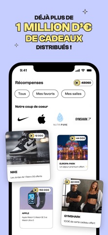 EXO, Sport = Argent + Cadeau iPhone screenshot 2