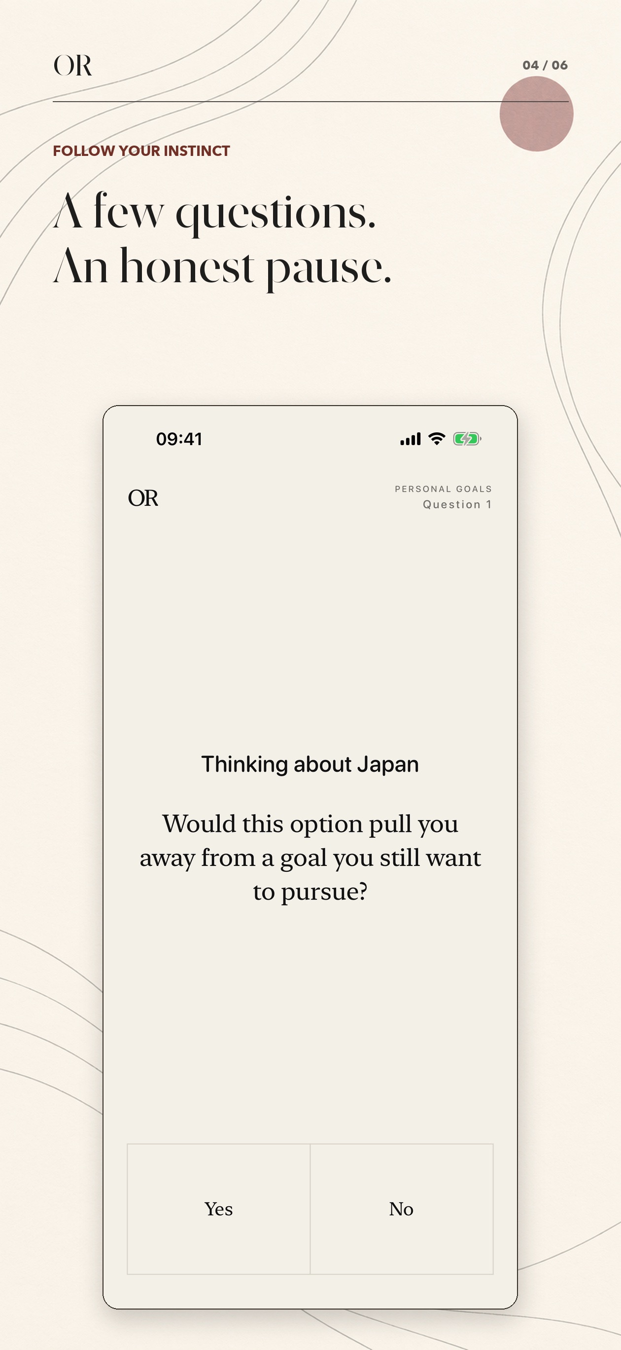 Screenshot 4 of OR: Decision Mirror