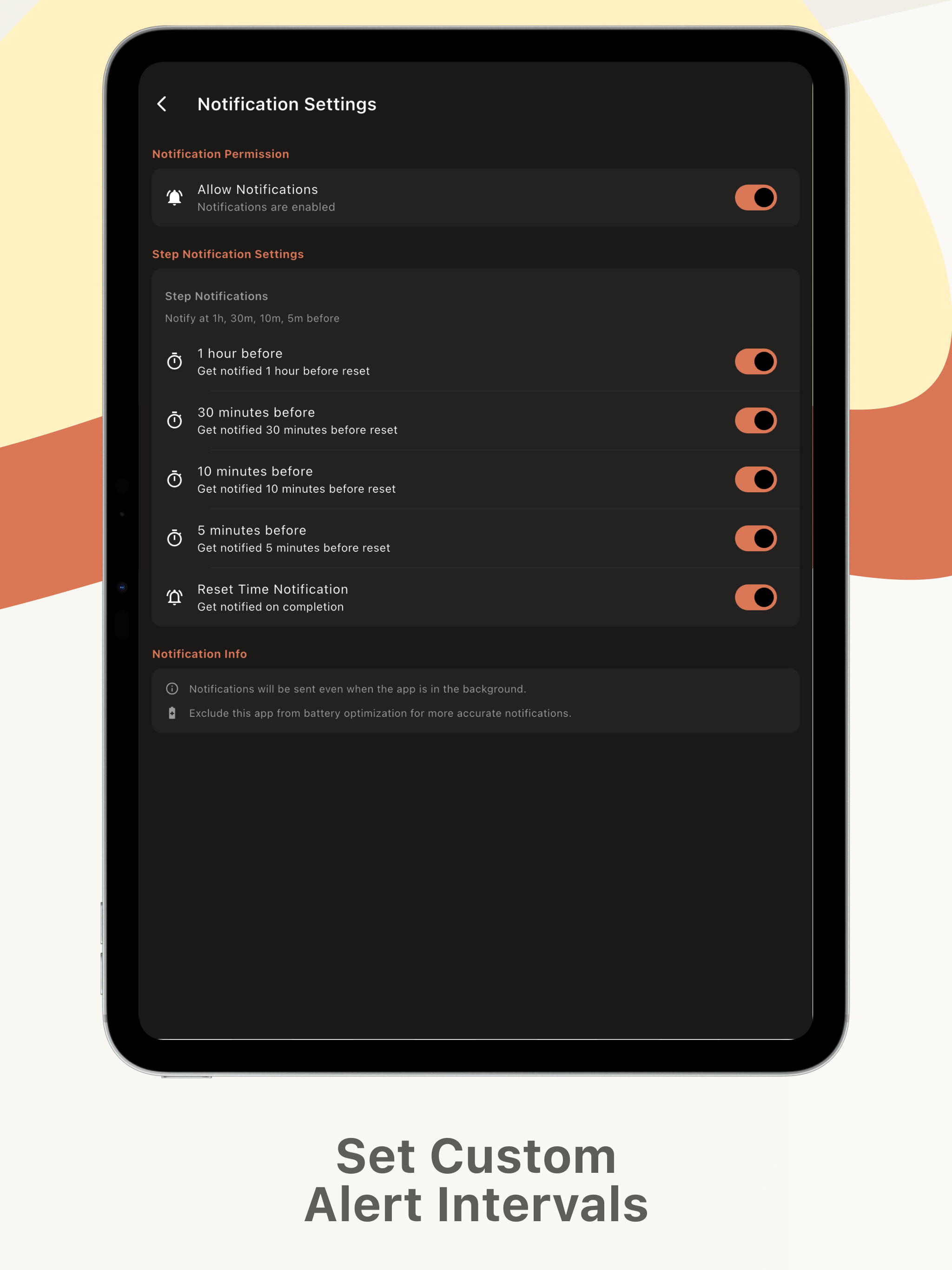Reset Timer