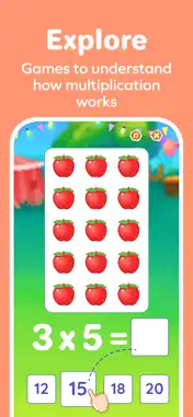 Splash Mini: Multiplication screenshot 2