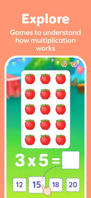 Splash Mini: Multiplication screenshot 2