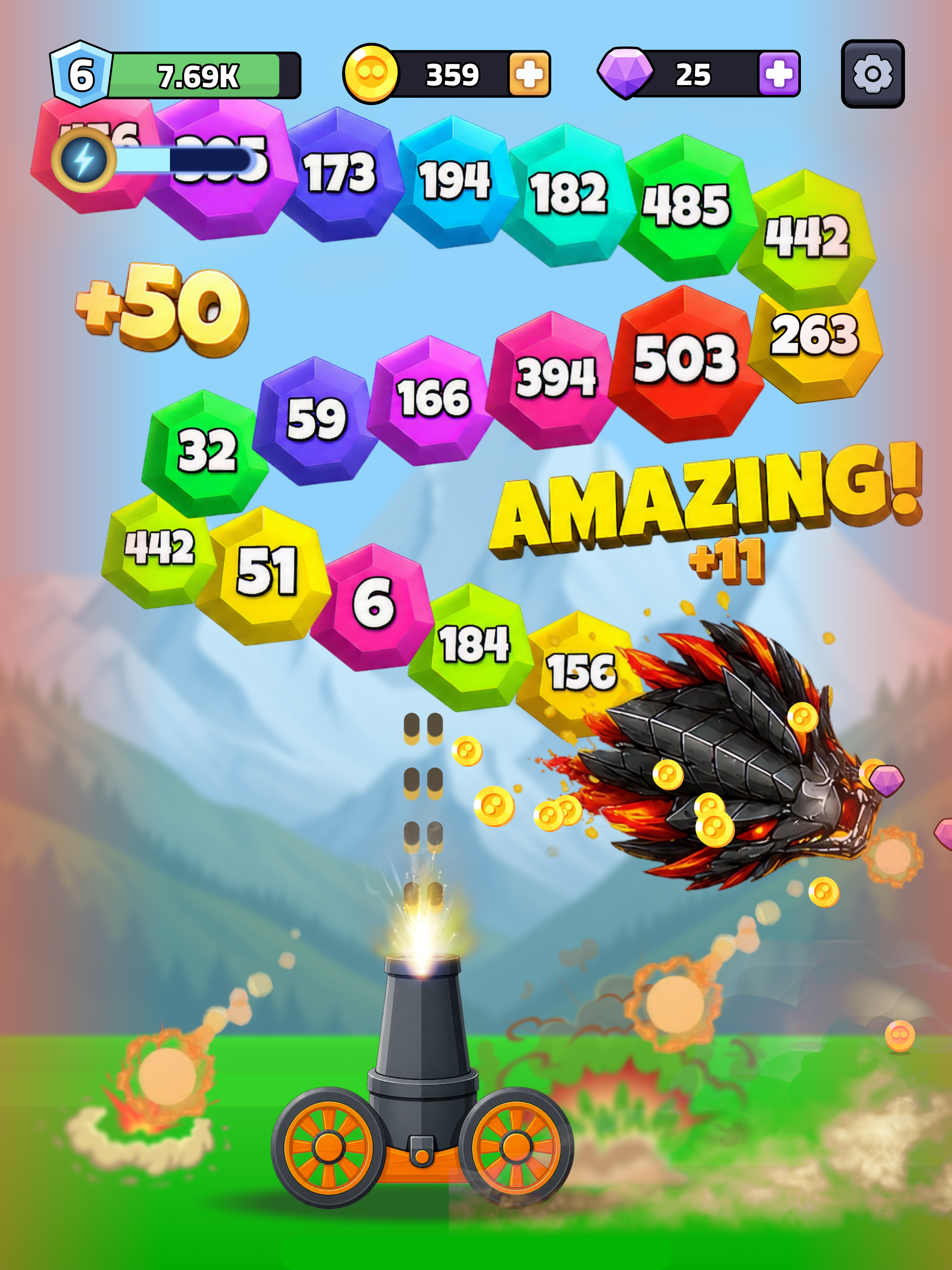 Number Blast: Cannon Shooter screenshot 7