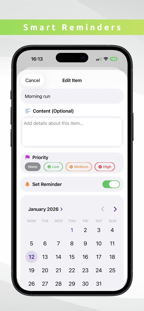 iPhone screenshot