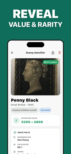 Stamp Value Identifier: Stampo screenshot 3