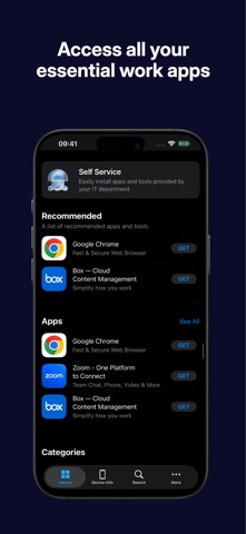 Iru Self Service screenshot