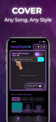 SwapStyle AI: Popular Mashups screenshot