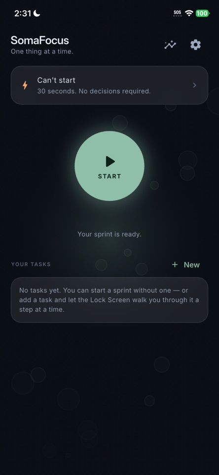 SomaFocus screenshot 1