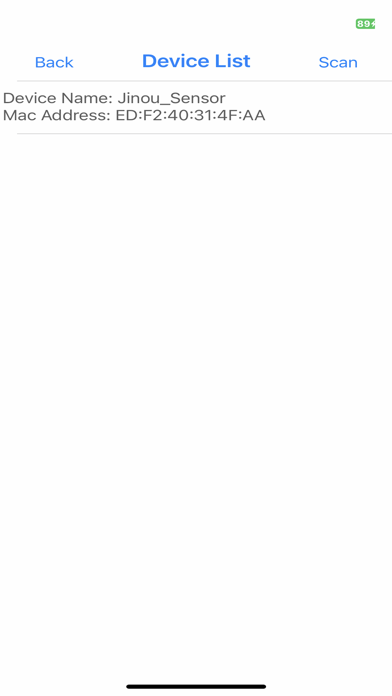 Screenshot 2 of JINOU Acceleration Beacon App