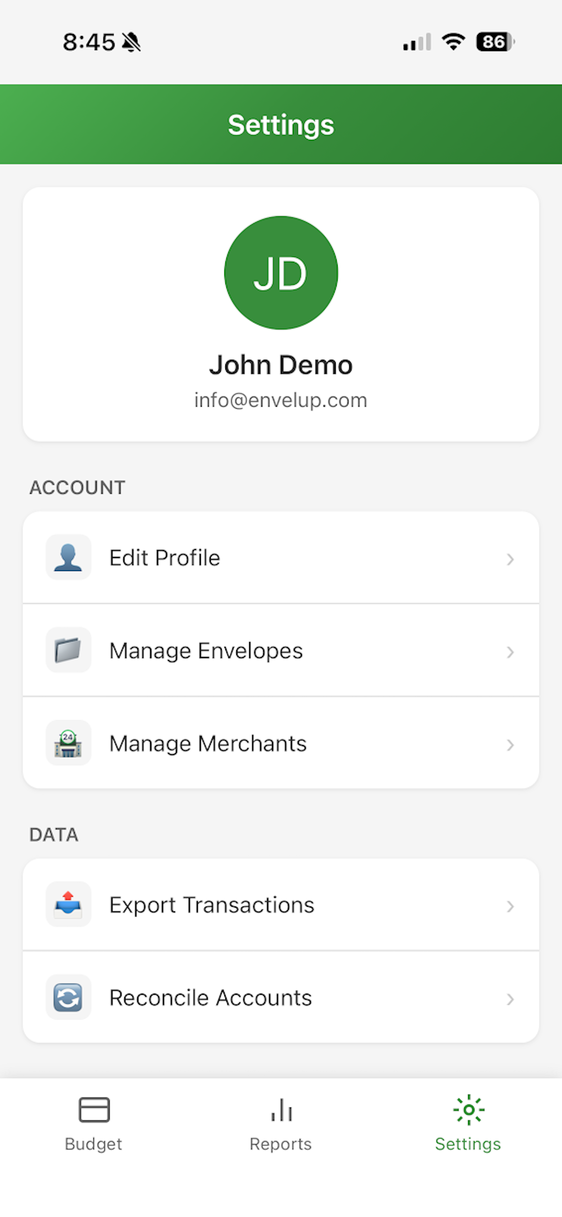 EnvelUp screenshot 4