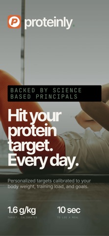 Protein Tracker: Proteinly Screenshot 2 of 3