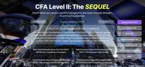 CFA Level 2 Journey screenshot 1