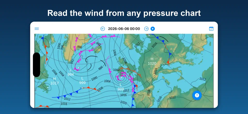 Screenshot von WindScope,Learn Weather Charts auf dem iPhone 1